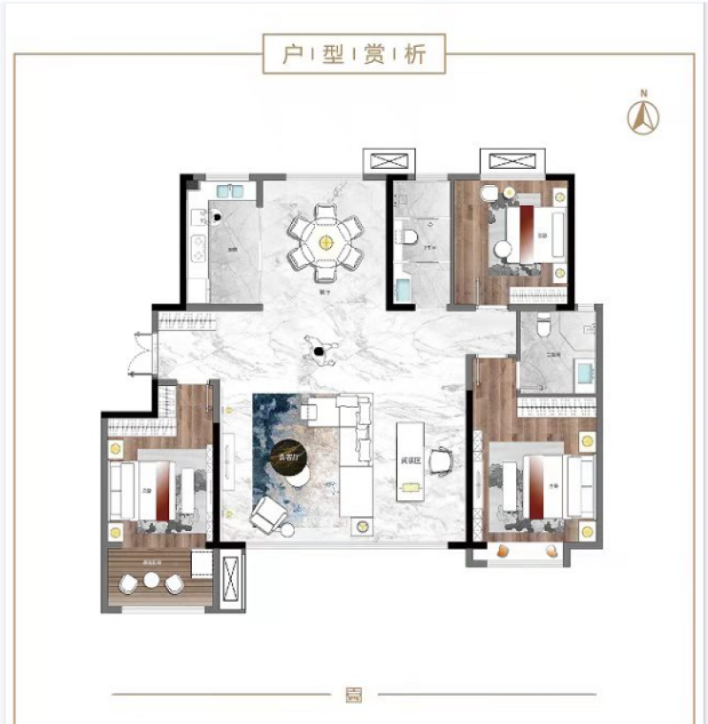 建大壹号-云璟户型