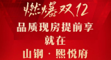 燃爆双12，品质现房提前享，就在山钢·熙悦府